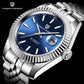 Luxury Automatic Men's Mechanical Watch – Stainless Steel, 100m Waterproof