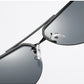 Polarised Sunglasses for Men and Women with Aluminium Legs and Mirror Lenses – Brand Design Sun Glasses