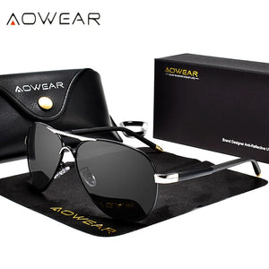 Designer Polarised Sunglasses for Men and Women - Aviation Coating Mirror Sun Glasses