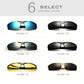 Polarised UV400 Coating Mirror Sunglasses for Men with Box and Cloth - Aluminium Magnesium Outdoor Eyewear Accessories