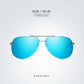 Polarised Sunglasses for Men and Women with Aluminium Legs and Mirror Lenses – Brand Design Sun Glasses