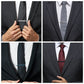 7/8 PCS Men's Tie Clips Set with Gift Box - Luxury Wedding & Business Gift