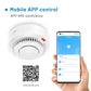 Smart WiFi Smoke Sensor Fire Protection Detector, 85dB Alarm, SmartLife App Control