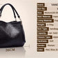 Luxury Designer Ladies' Handbags: 3-Layer Alligator Leather Crossbody Bag for Women