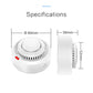 Smart WiFi Smoke Sensor Fire Protection Detector, 85dB Alarm, SmartLife App Control