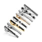 7/8 PCS Men's Tie Clips Set with Gift Box - Luxury Wedding & Business Gift