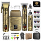 4-in-1 Professional Grooming Set - Electric Shaver, Beard Trimmer, Hair Clipper & Cutter for Men