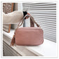 Women's Ethnic Style PU Leather Crossbody Bag with Tassel – Casual, Simple Shoulder Strap Messenger Bag