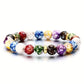 7 Chakra Crystal Bracelet - Yoga Meditation Energy, Balance, and Protection Gift