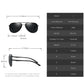 Polarised Sunglasses for Men and Women with Aluminium Legs and Mirror Lenses – Brand Design Sun Glasses