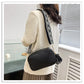 Women's Ethnic Style PU Leather Crossbody Bag with Tassel – Casual, Simple Shoulder Strap Messenger Bag