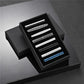 7/8 PCS Men's Tie Clips Set with Gift Box - Luxury Wedding & Business Gift