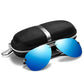 Polarised Sunglasses for Men and Women with Aluminium Legs and Mirror Lenses – Brand Design Sun Glasses