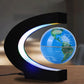 Novelty Floating LED Globe Lamp with World Map - Magnetic Levitation Home Decoration and Unique Birthday Gift